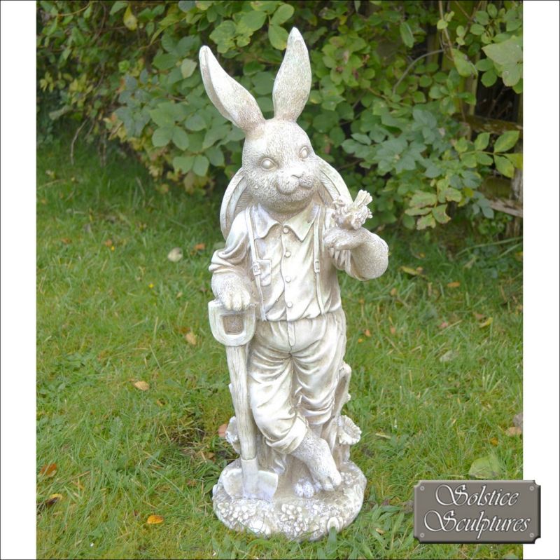 Mr Rabbit Garden Ornament Statue XST/480