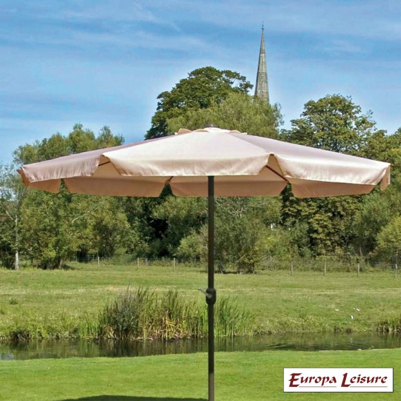 3.0M Garden Parasol Beige