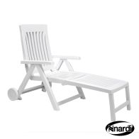 See more information about the Achille Garden Lounger (White)