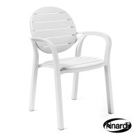 See more information about the Palma Outdoor Garden Chair White (Pack of 2)