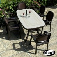 See more information about the Toscana 165 Garden Furniture Set (supplied with 6 Coffee Beta Chairs)