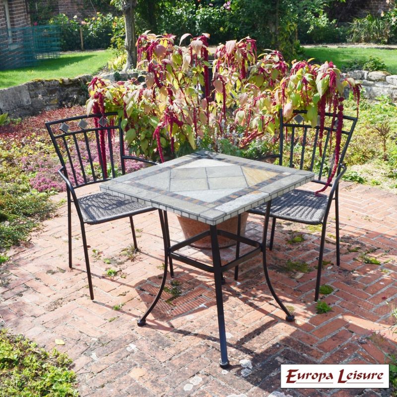 Vinaros Garden Bistro Set (supplied with 2 Murcia Chairs)