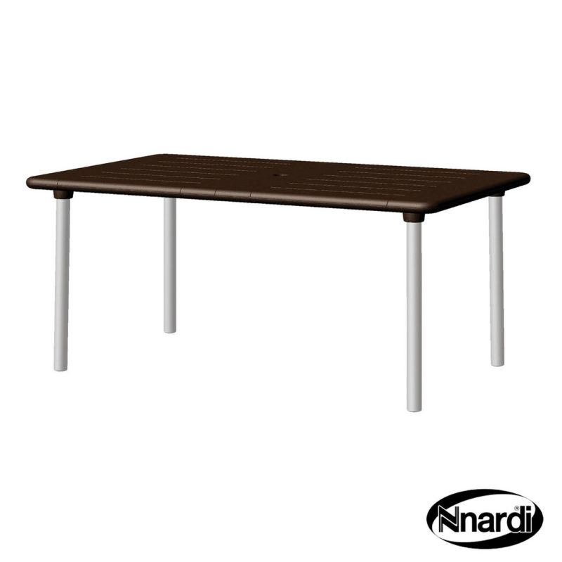 Maestrale 220 Outdoor Garden Table (Coffee coloured)