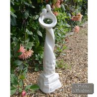 See more information about the Romantic Twist Garden Ornament Statue (white)