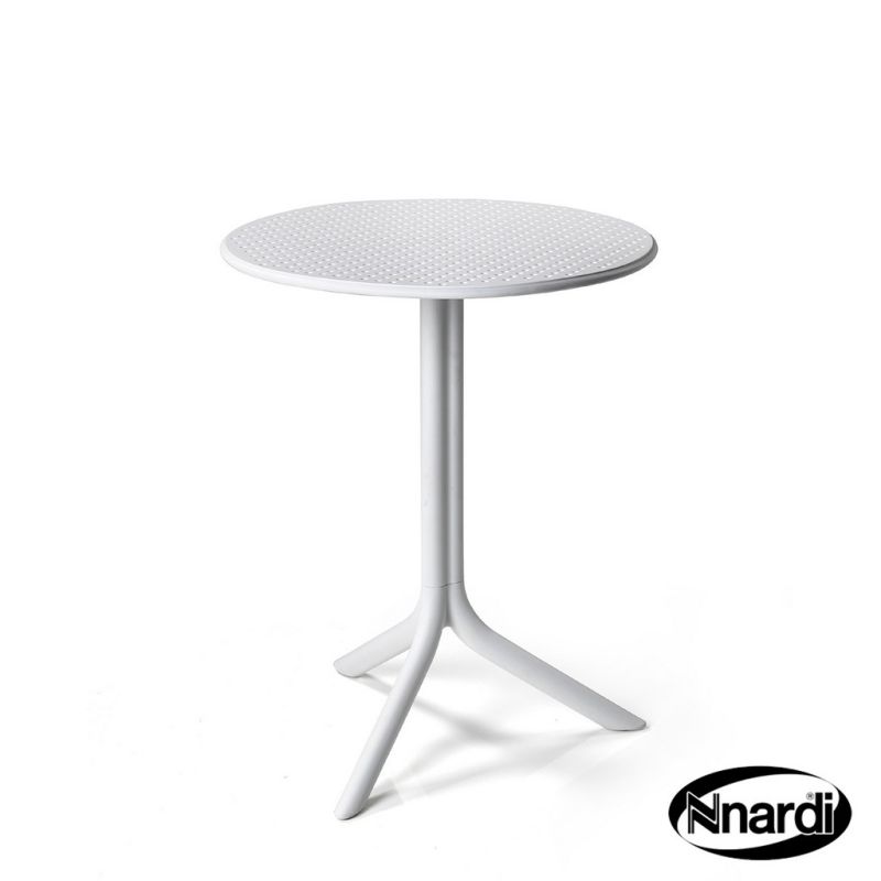 Step BistroOutdoor Garden Table (White)