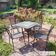 See more information about the Vinaros Garden Furniture Set (Supplied with 4 Murcia Chairs)