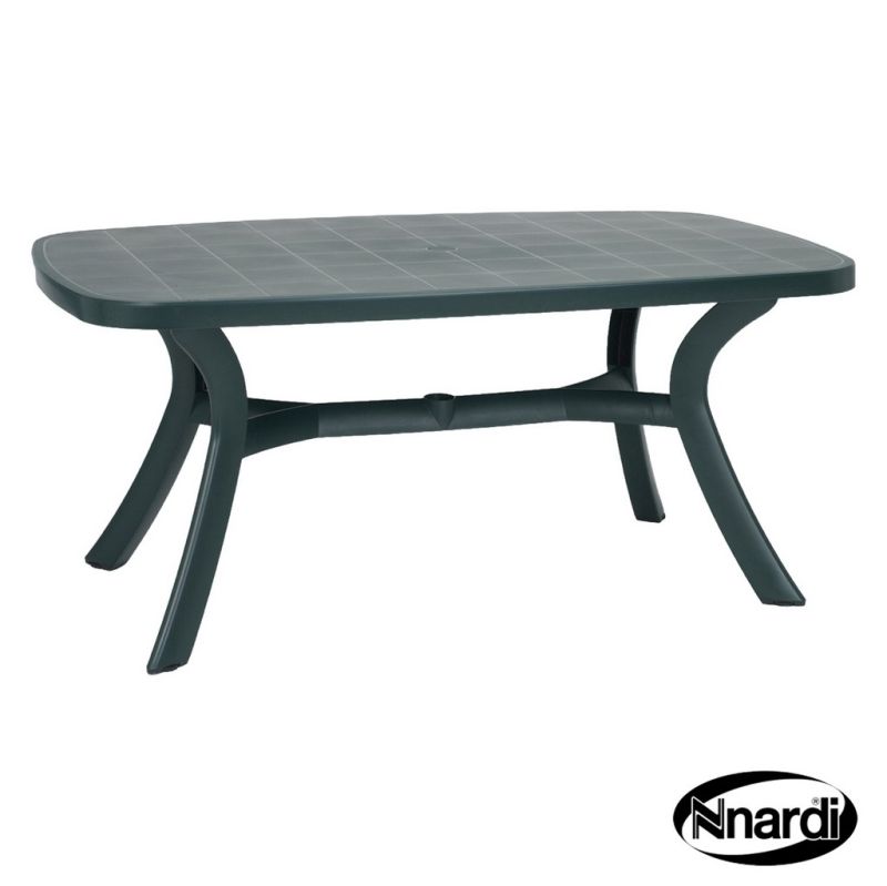 Toscana 165 Outdoor Garden Table (Green)