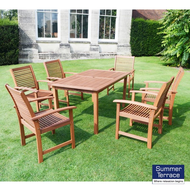 Tornio Garden Furniture Set (Supplied with 6 Tornio Chairs)