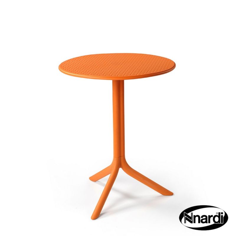 Step Outdoor Garden Bistro Table (Orange)