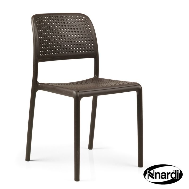 Bistro Outdoor Garden Chair (Coffee colour supplied as a single)