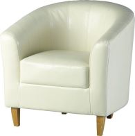 See more information about the Tempo Tub Chair - CREAM