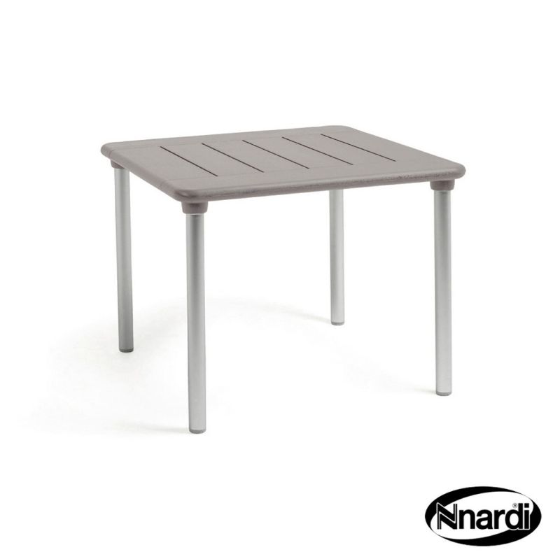 Maestrale 90 Outdoor Garden Table (Turtle Dove in colour)