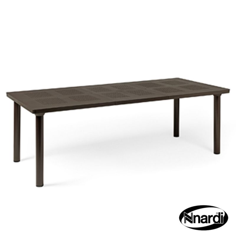 Libeccio Outdoor Garden Table (Coffee colour)