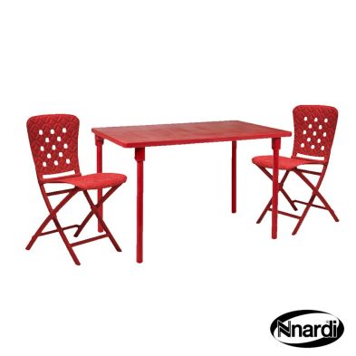 See more information about the Zic Zac Garden Furniture Spring Set Red (Supplied with 2 x chairs)