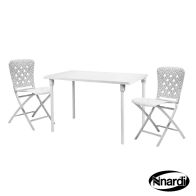 See more information about the Zic Zac Garden Furniture Spring Set White (Supplied with 2 x chairs)