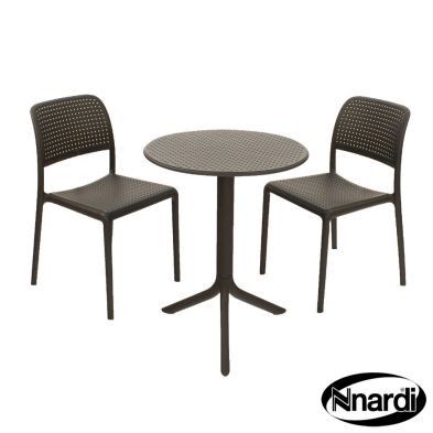 See more information about the Anthracite Step Standard with 02 Anthracite Bistro Chairs