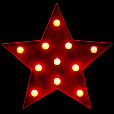 See more information about the LED Star Red