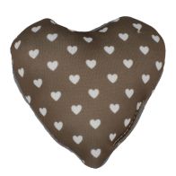 See more information about the Heart Shaped Lavendar Bag Brown