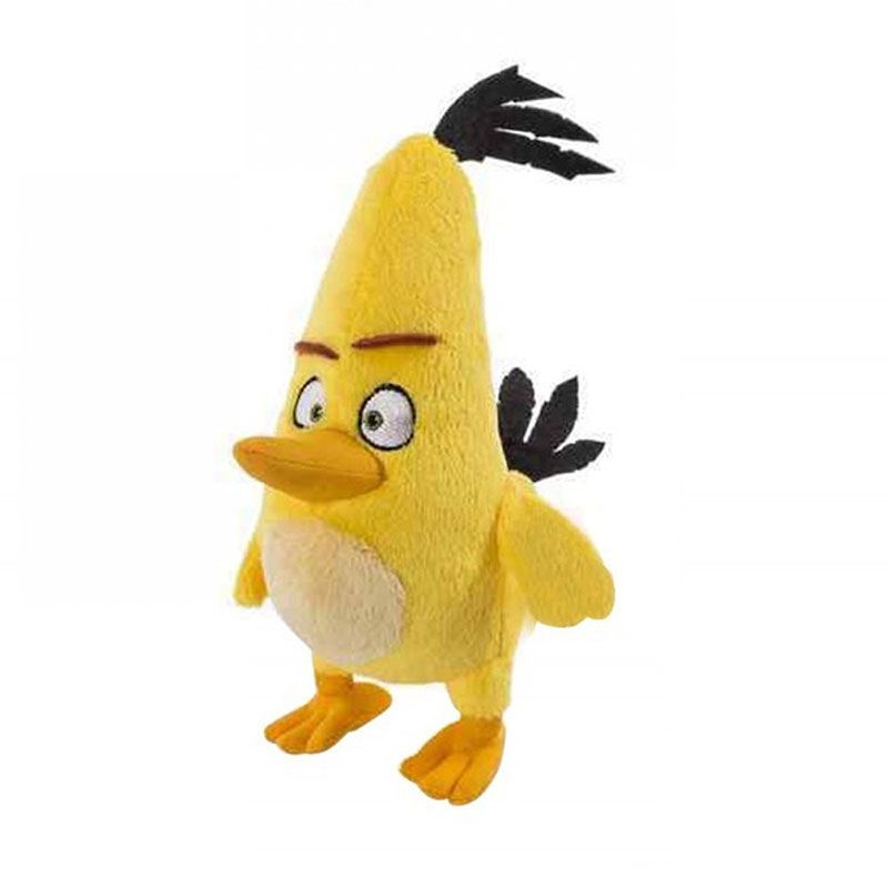 Angry Birds Plush Keychain Chuck