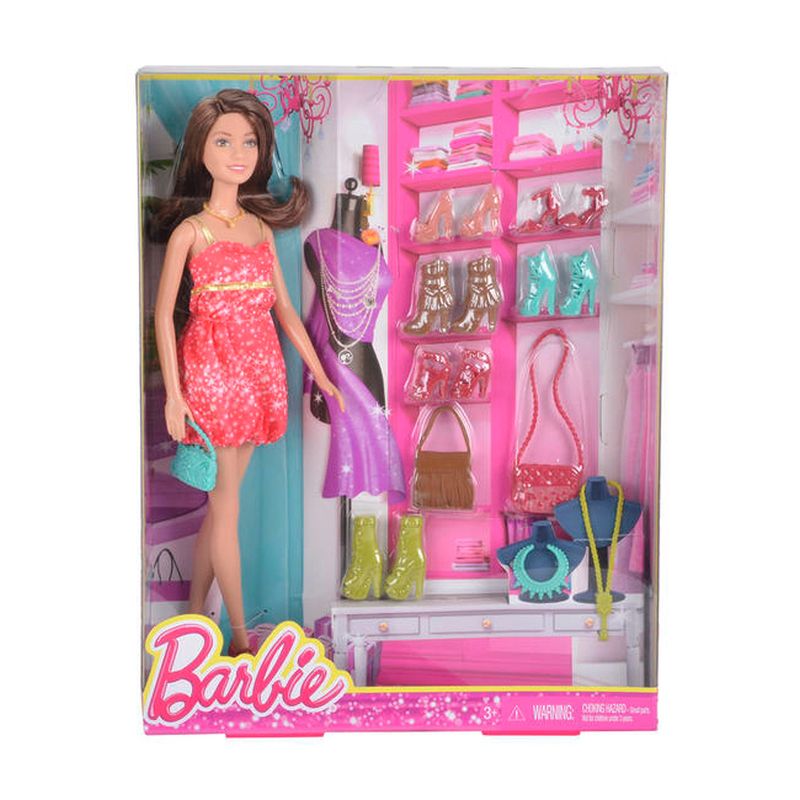 Barbie Doll & Fashion Shoes Brunette