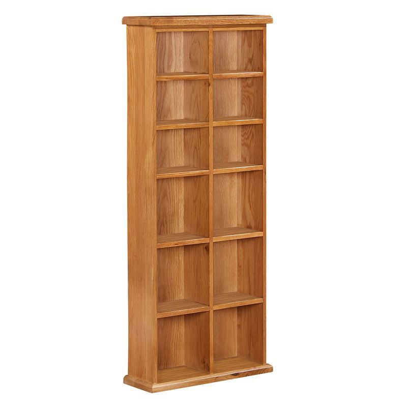 Cotswold 12 Bay CD DVD Rack