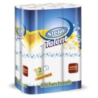 See more information about the Nicky Talent Paper Towels (12 Pack)