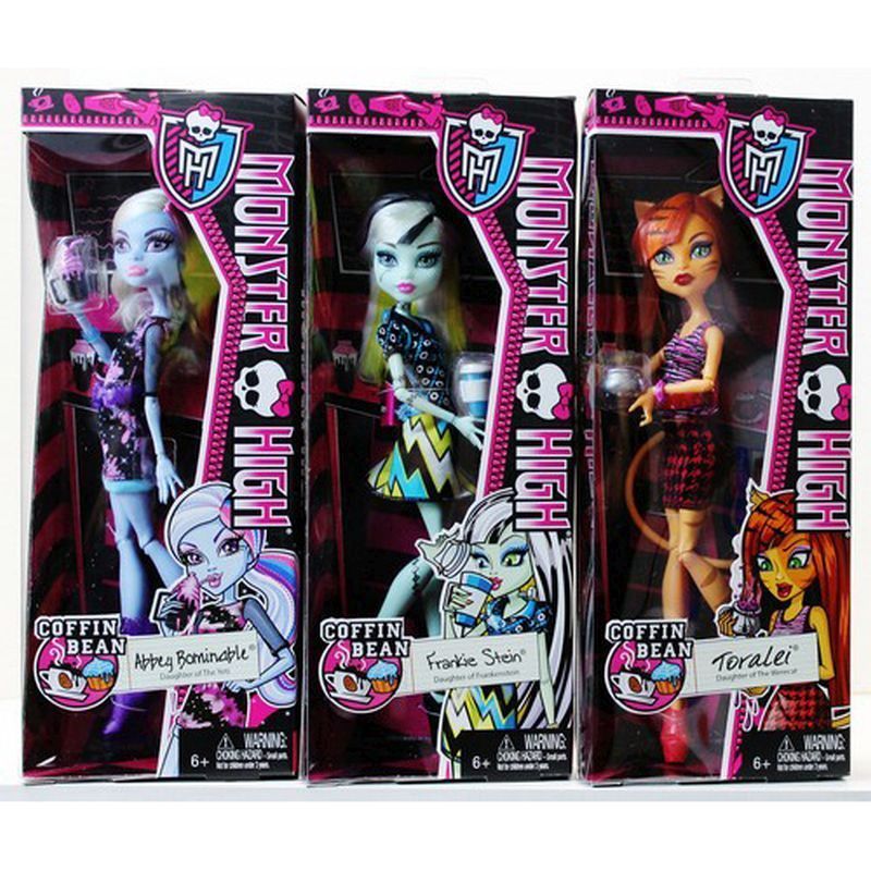 Monster High Coffin Bean Doll