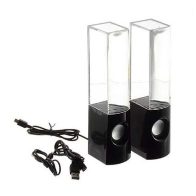 See more information about the 2x3W 4Led Black Speakers Water Dance