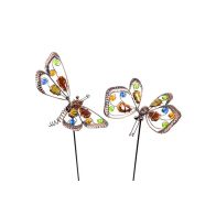 See more information about the Butterfly and Dragonfly Stones On Stick