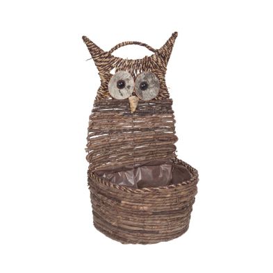 See more information about the Wise Owl Standing Planter