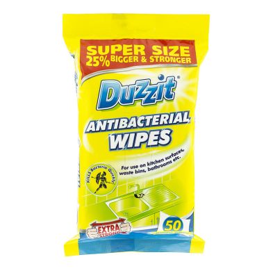 See more information about the Anti-Bacterial Wipes 50Pk