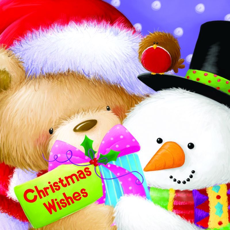 20 Christmas Cards (Cute Bears)