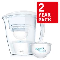 See more information about the Aqua Optima Galia White Water Filter Jug 2 Year Pack