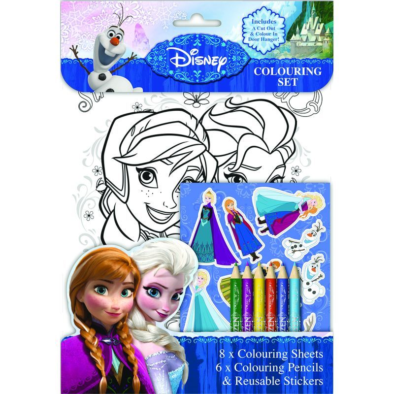 Frozen Colouring Set