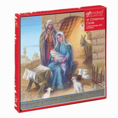 See more information about the Christmas Cards Religious 12 Pack