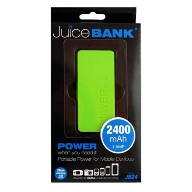 See more information about the Juice Bank Mobile Phone Portable Charger 2400mAh