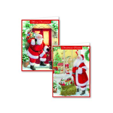 See more information about the 12 Christmas Cards (Santa)