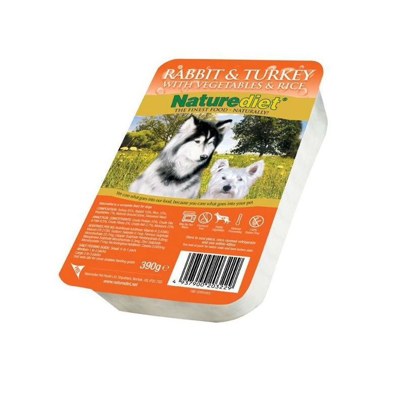 Naturediet Rabbit and Turkey Dog Food