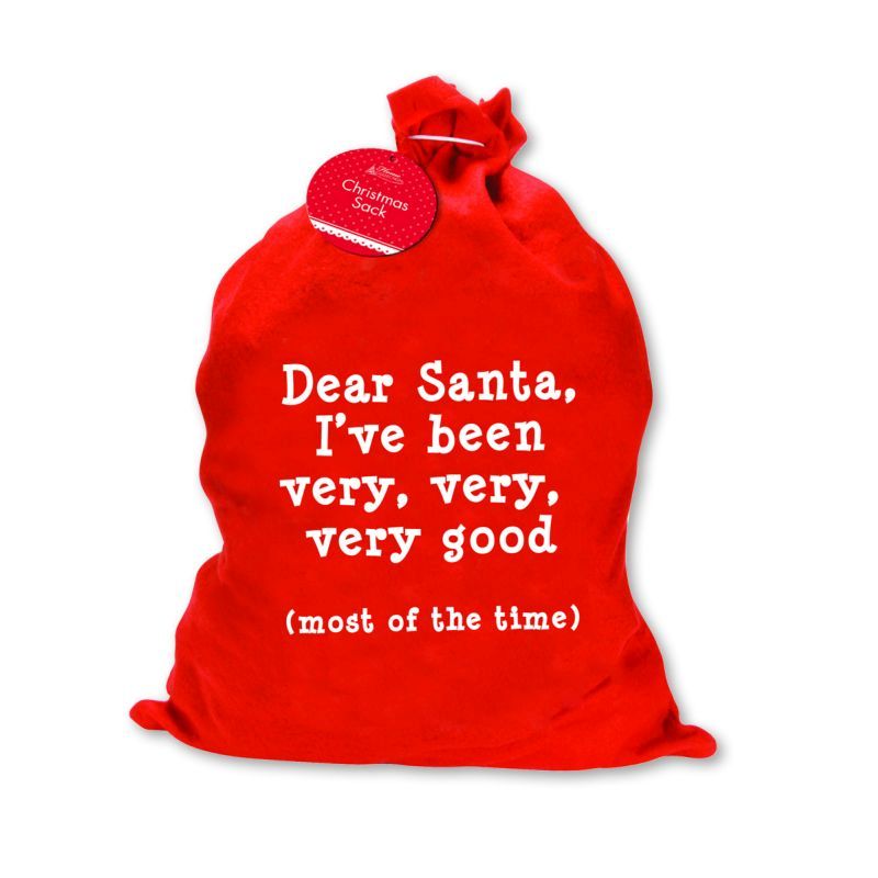 Christmas Presents Sack (I've been very good!)