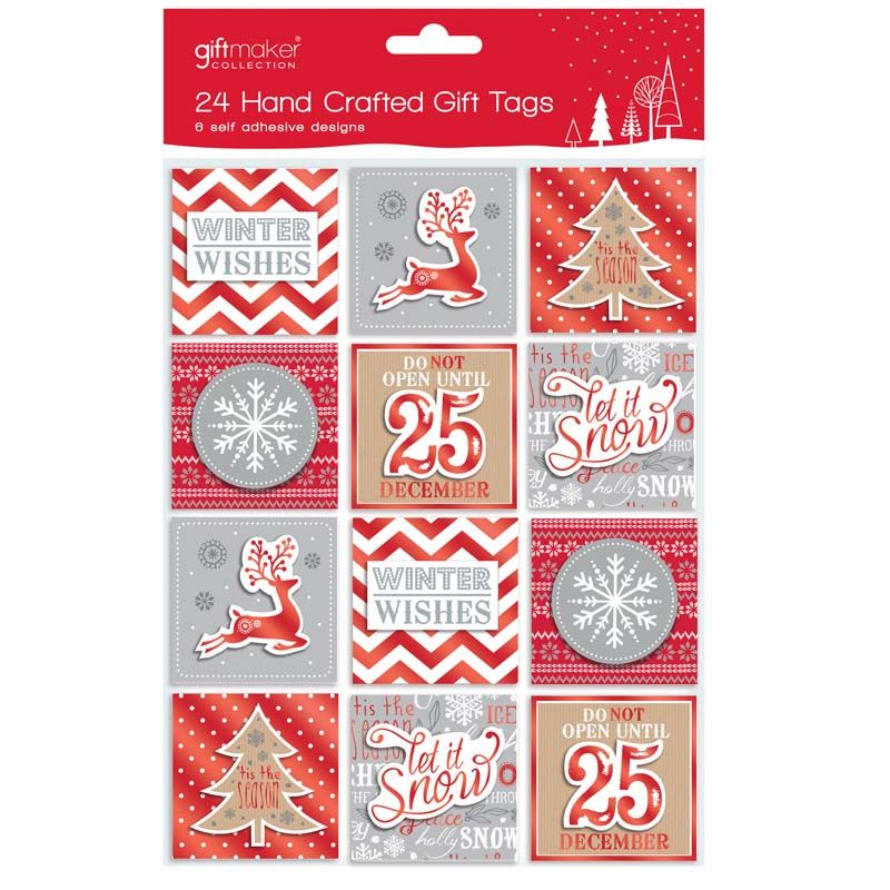 Christmas Gift Tags Traditional