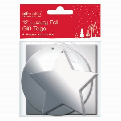 See more information about the Christmas Gift Tags Silver