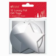 See more information about the Christmas Gift Tags Silver