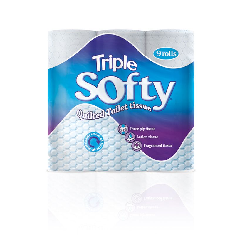 BLUE Triple Softy 9 Roll