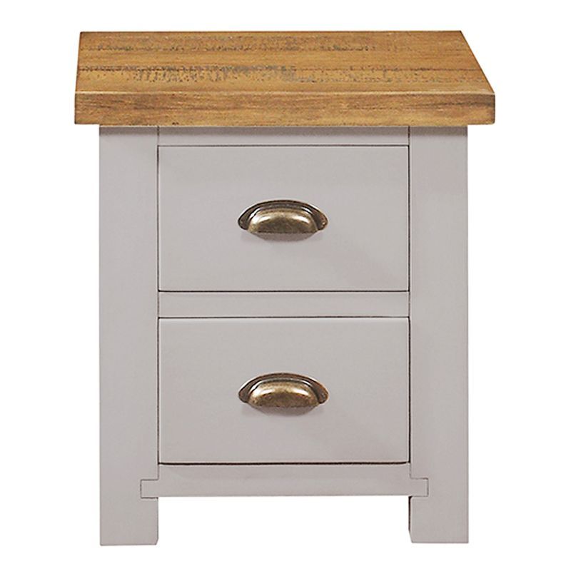 Dovetale 2 Drawer Bedside Table