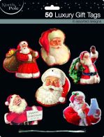 See more information about the 50Pk Luxury Traditional Santa Gift Tags