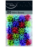 See more information about the 20Pk Mini Bows Brights