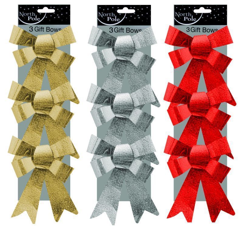 3Pk Holographic Bows Traditional