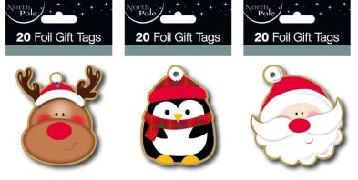 See more information about the Pk 20 Character Gift Tags