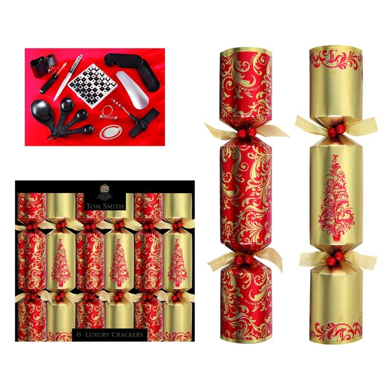 Christmas Cracker Red and Gold