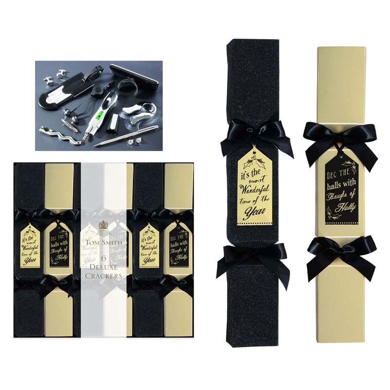 Christmas Cracker Black and Gold